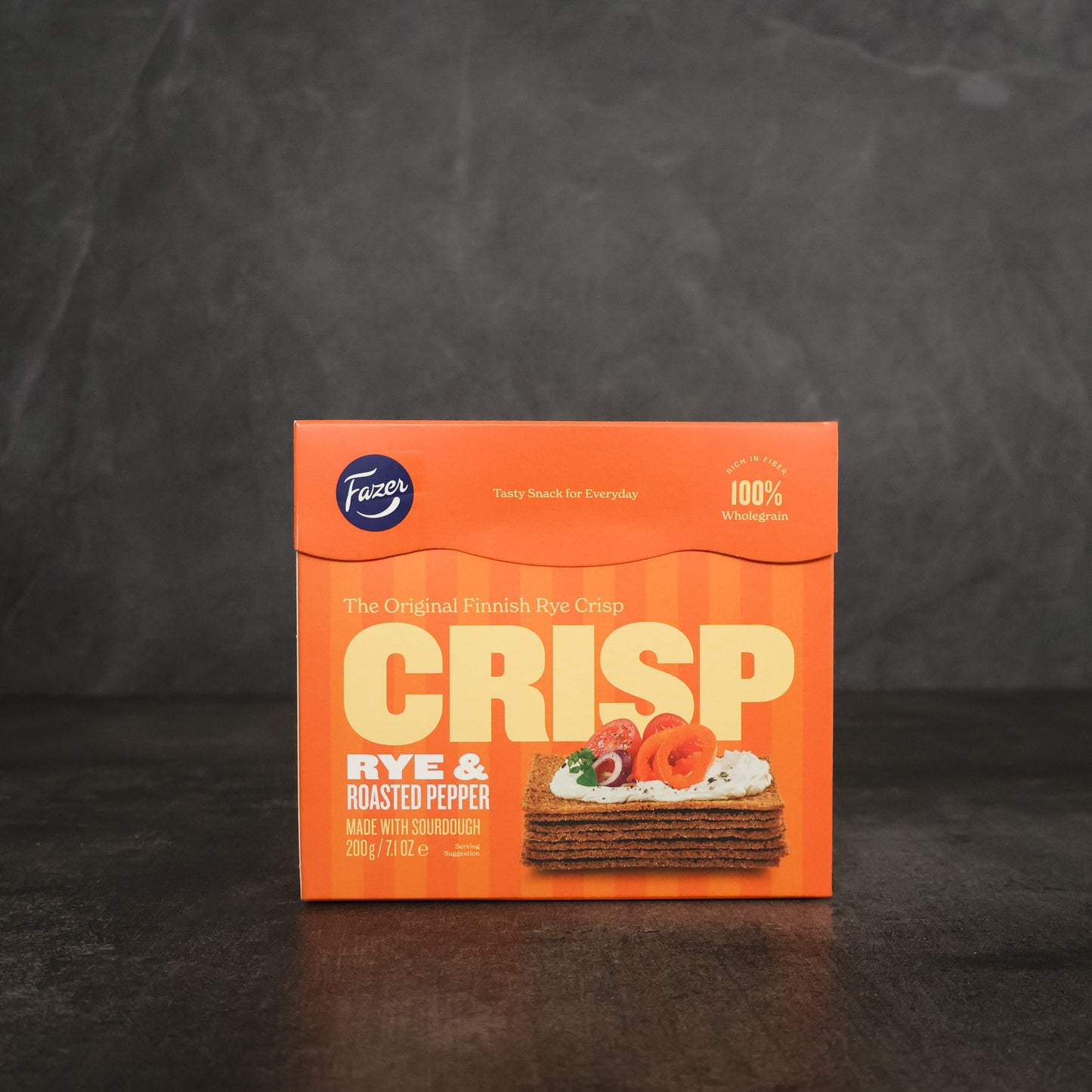 Fazer Crisp - Roasted Pepper Rye