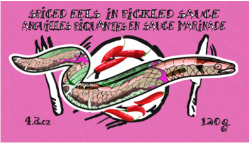 Cantara - Spiced Eels+Pickled Sauce