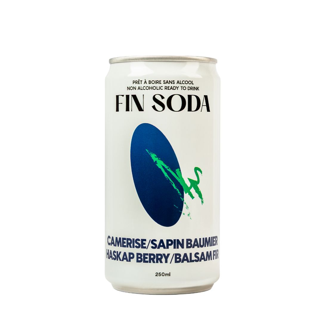 Fin Soda - Haskap Berry & Balsam Fir (250ml)