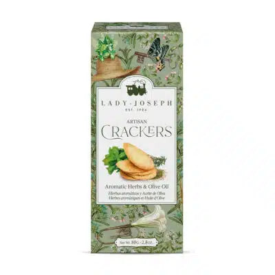 Lady Joseph - Herbs & Olive Oil crackers