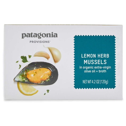 Patagonia - Mussels Lemon Herb, 120g