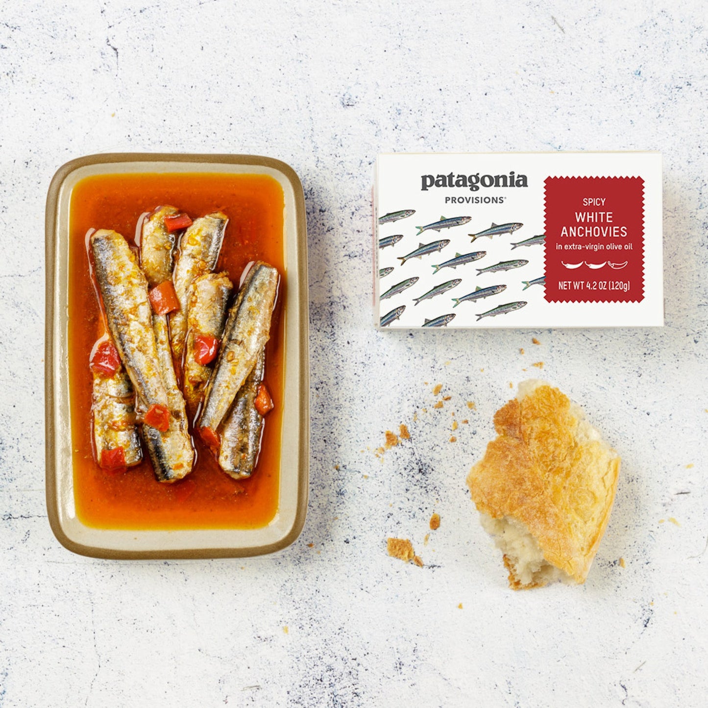 Patagonia - Anchovies Spicy, 120g