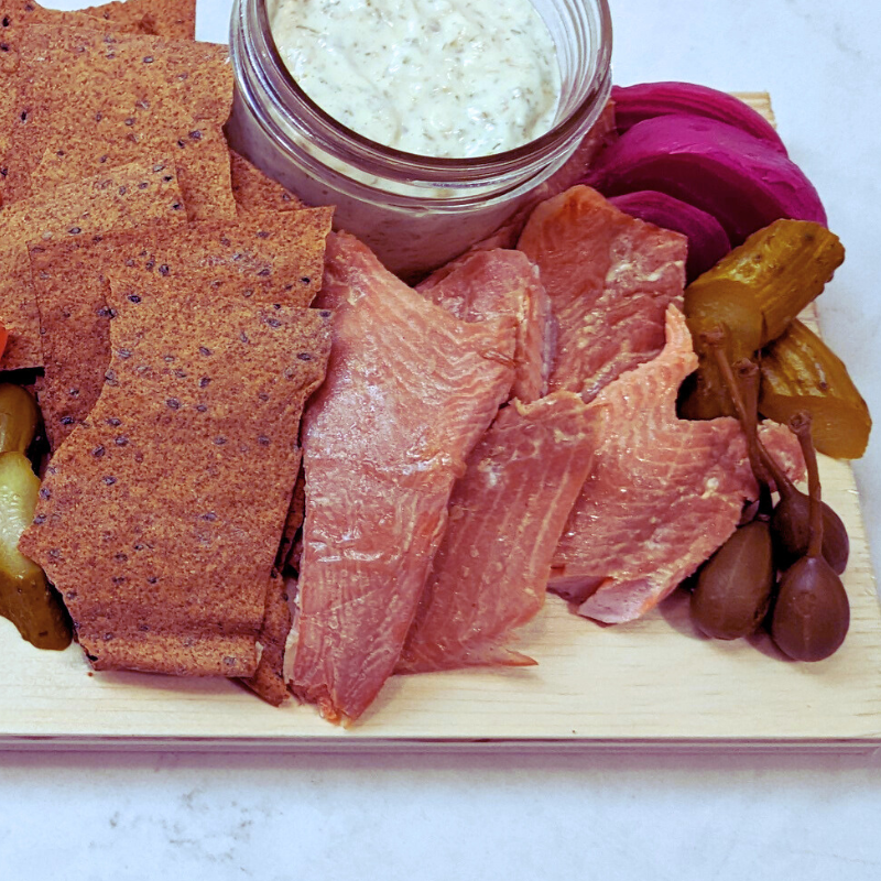 Hot Smoked Rainbow Trout, 200g