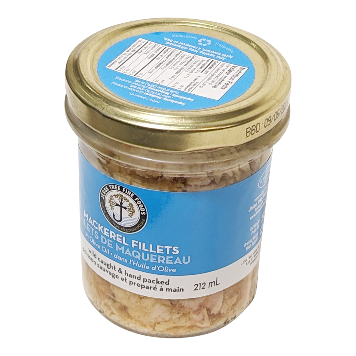 Mackerel in Olive Oil, 212ml