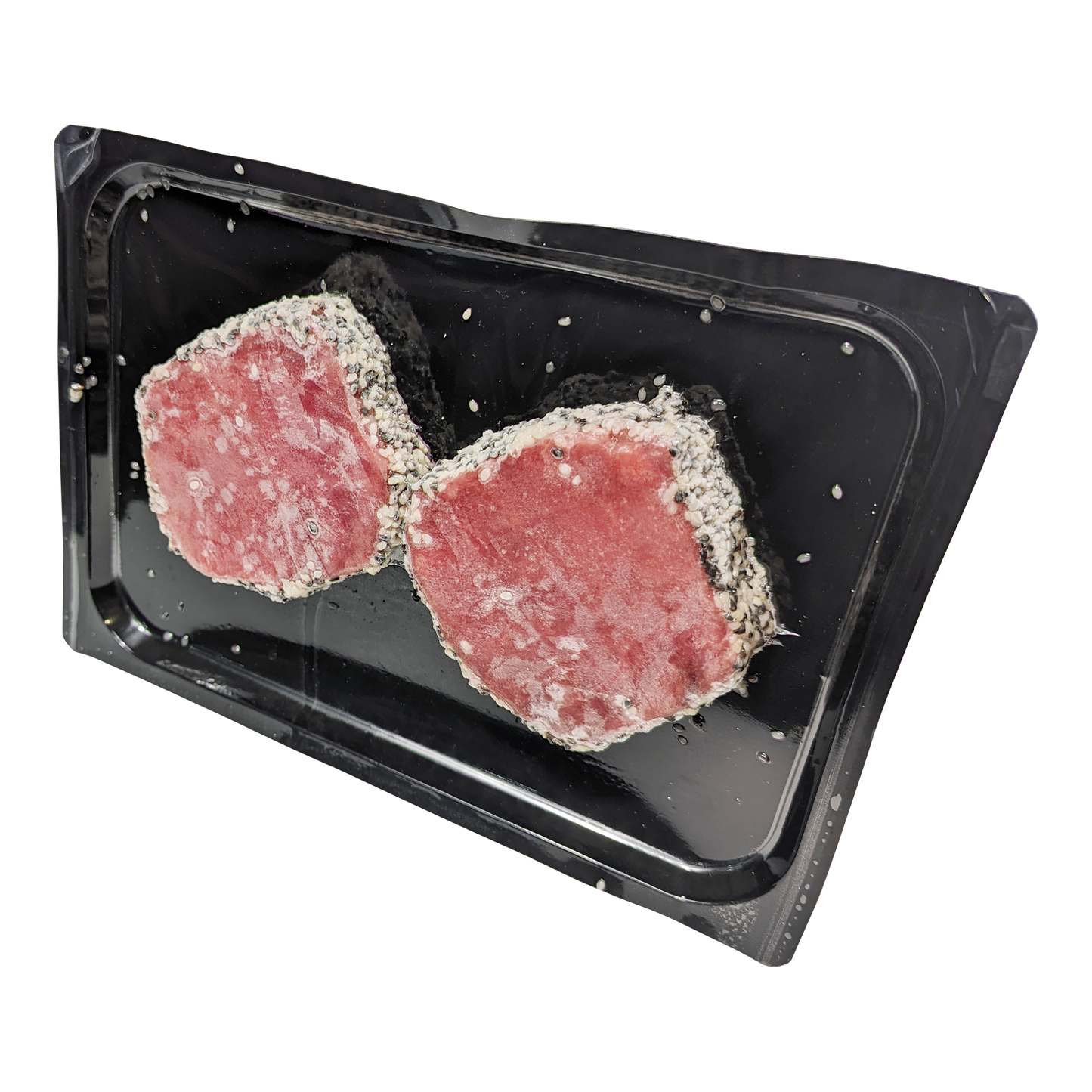Ahi Tuna Steaks, sesame crusted
