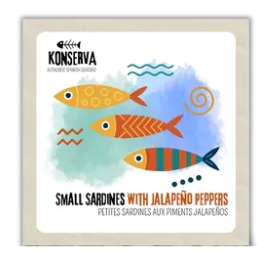 Konserva - Small Sardines+Jalapenos