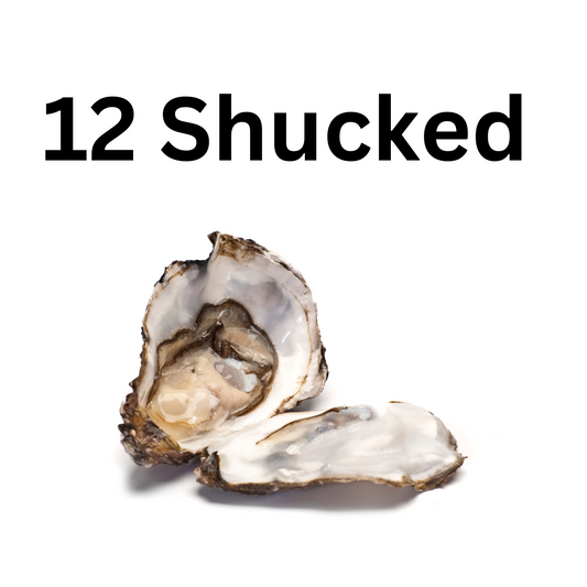 Oysters, dozen SHUCKED