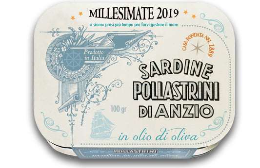 Pollastrini - Millesimate Sardines+Olive Oil