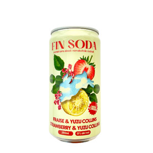 Fin Soda - Strawberry Yuzu Collins