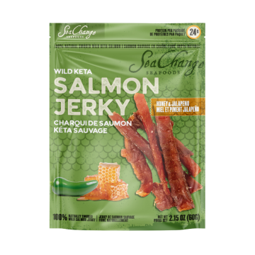 SeaChange - Salmon Jerky Honey Jalapeno