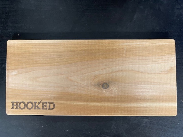 Hooked - Cedar Grilling Plank (12x6)