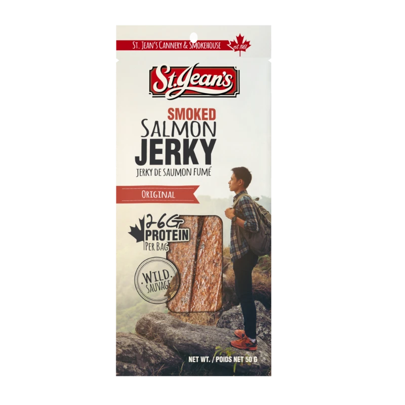 St. Jean's - Salmon Jerky Original