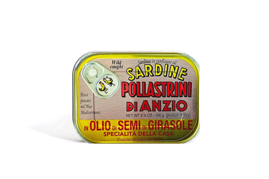 Pollastrini - Sardines in Sunflower Oil (100g)