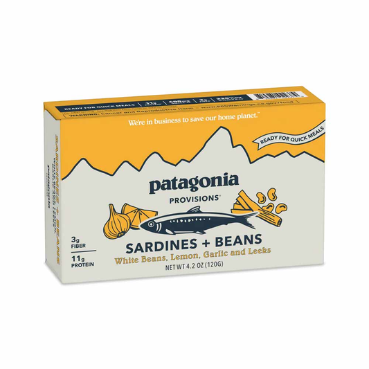 Patagonia - Sardines + Beans + Lemon + Leeks