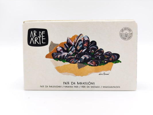 Mussels Pate, tinned seafood ready to eat!