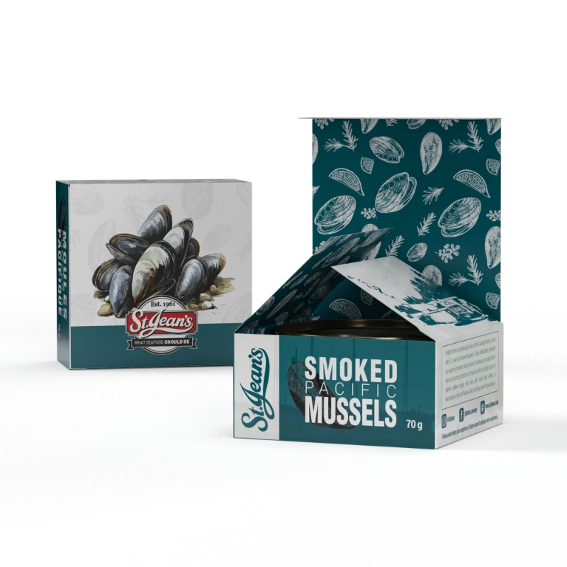 St. Jean's - Smoked Mussels (70g)