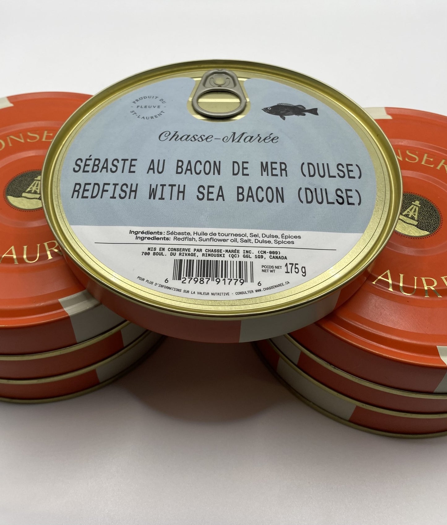 Chasse-Maree - Redfish+Sea Bacon