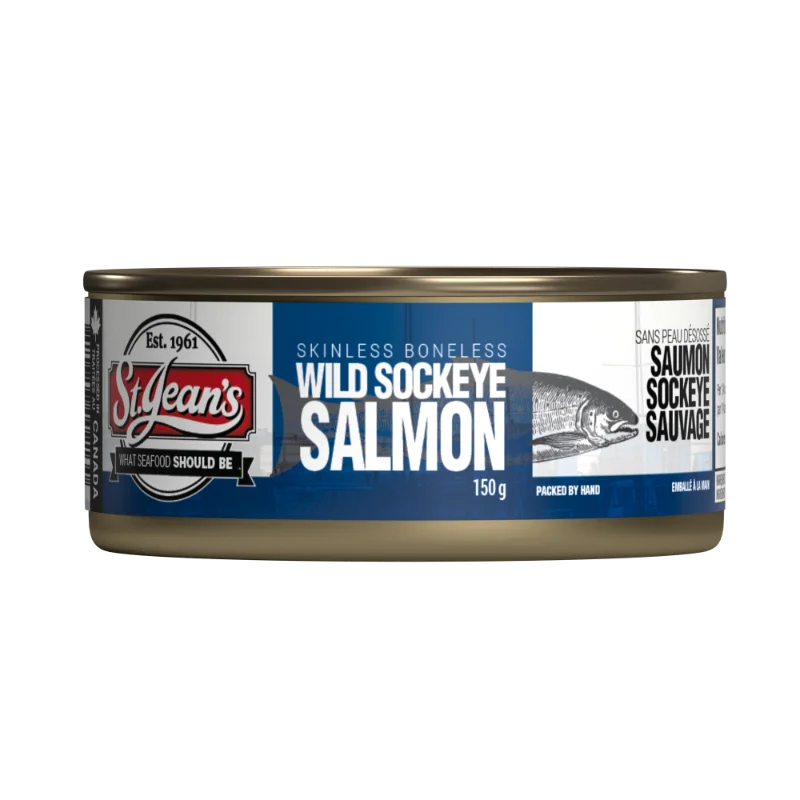 St. Jean's - Wild Sockeye 150g