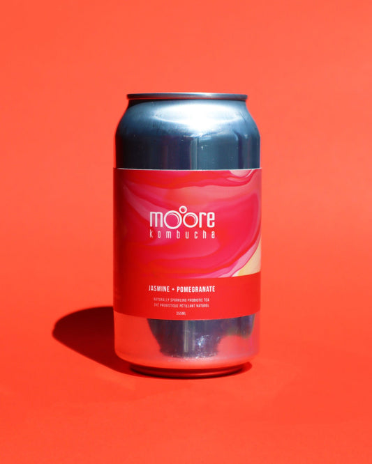Moore Kombucha - Jasmine Pomegranate