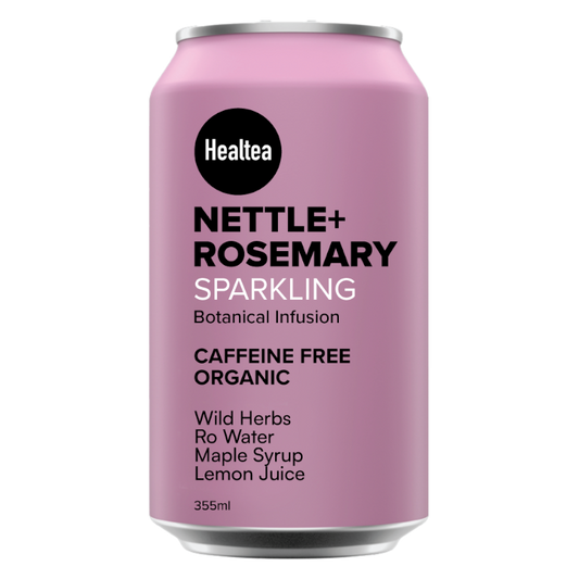 Healtea Nettle & Rosemary Sparkling can