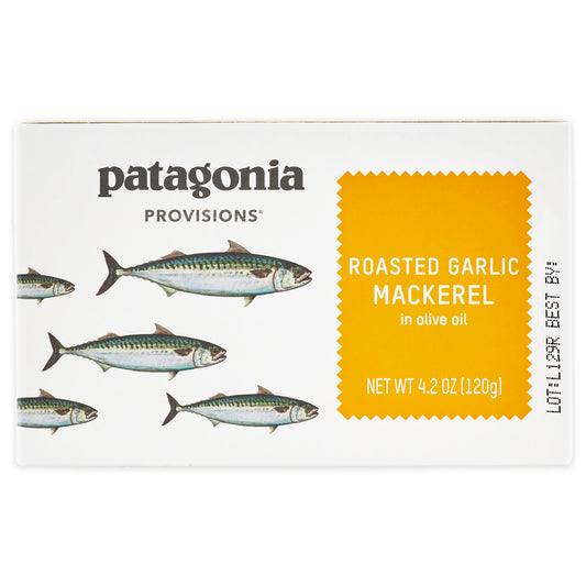 Patagonia - Mackerel Roasted Garlic, 120g
