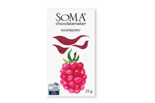 SOMA Chocolate - Raspberry, 33g