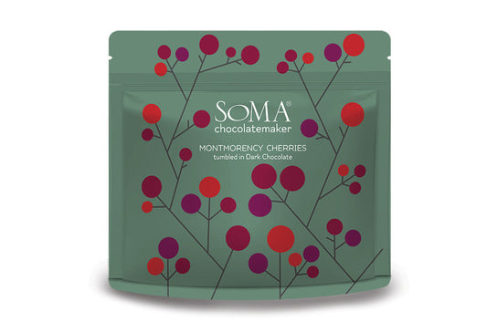SOMA Chocolate - Tumbled Cherries, 100g