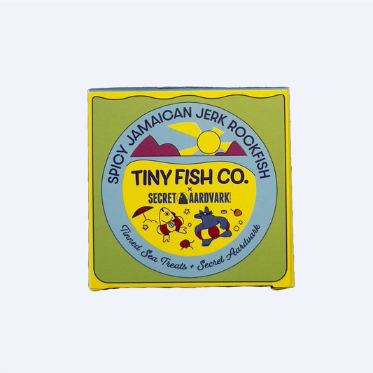 Tiny Fish - Spicy Jamaican Jerk Rockfish, 99g